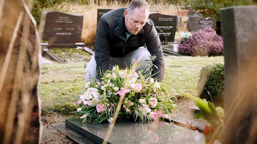 Verschillende soorten rouwbloemen - rouwboeket Monuta