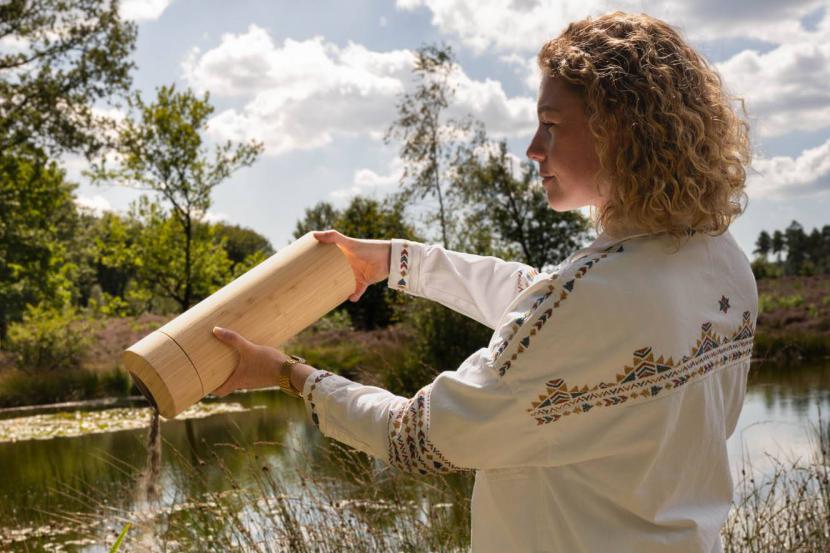 As uitstrooien in natuur